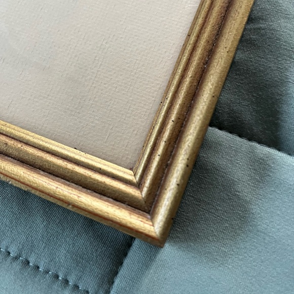 Vintage Cameo of Girl by Vel Miller Signed Art Print Framed Gold Frame - Picture 5 of 10